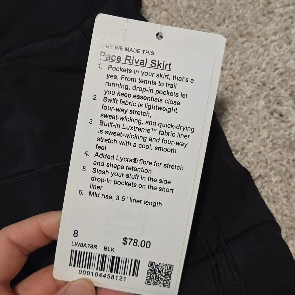 lululemon athletica brand new